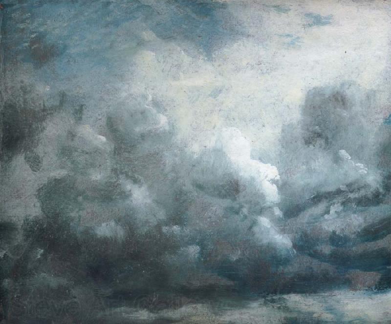 John Constable Cloud Study 6September 1822 Norge oil painting art